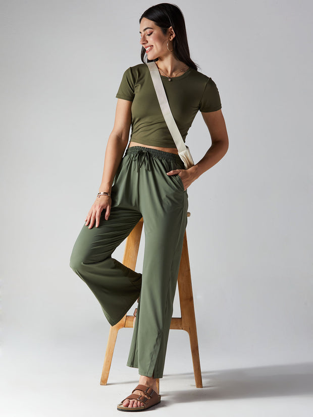 Olive AirLuxe Trousers