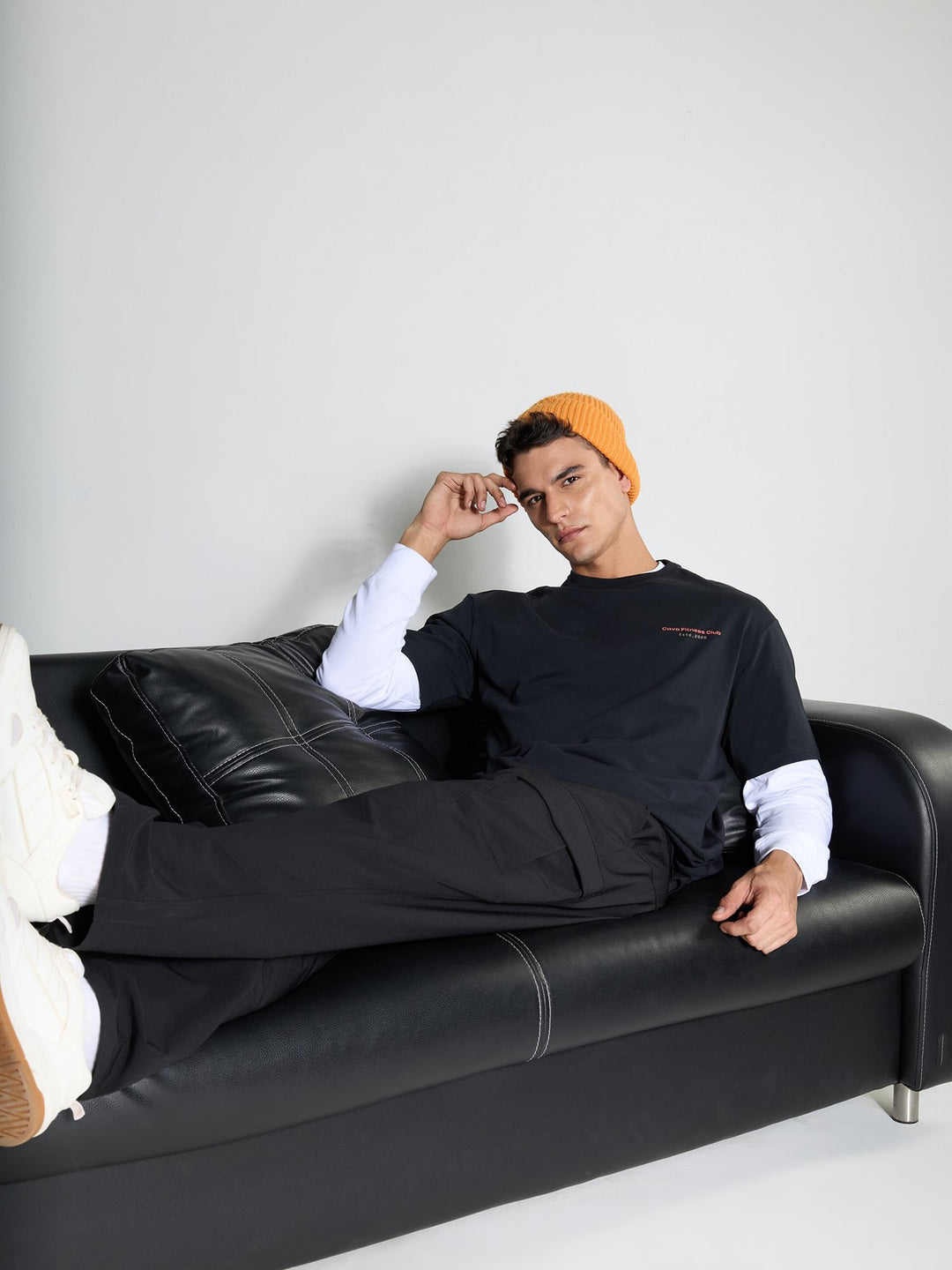 Black Stride Cargo Pants