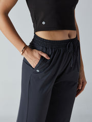 Black AirLuxe Trousers