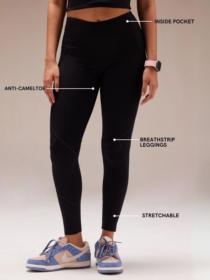 Black Airflow Leggings