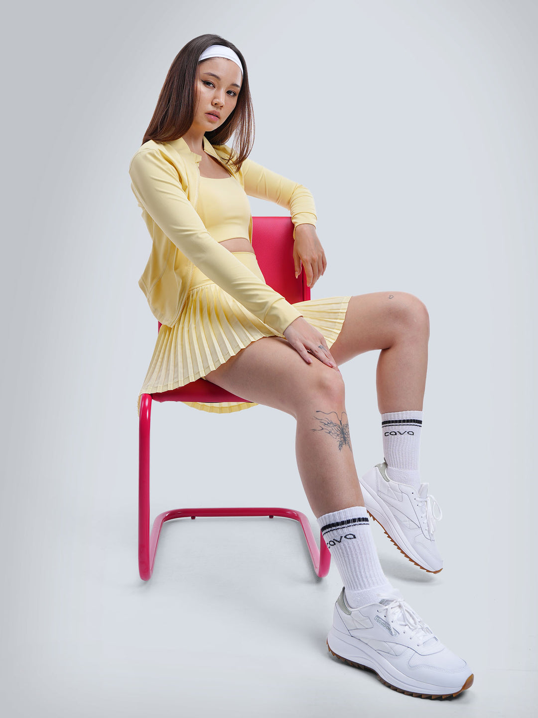 Butter Yellow Sculptor Jacket