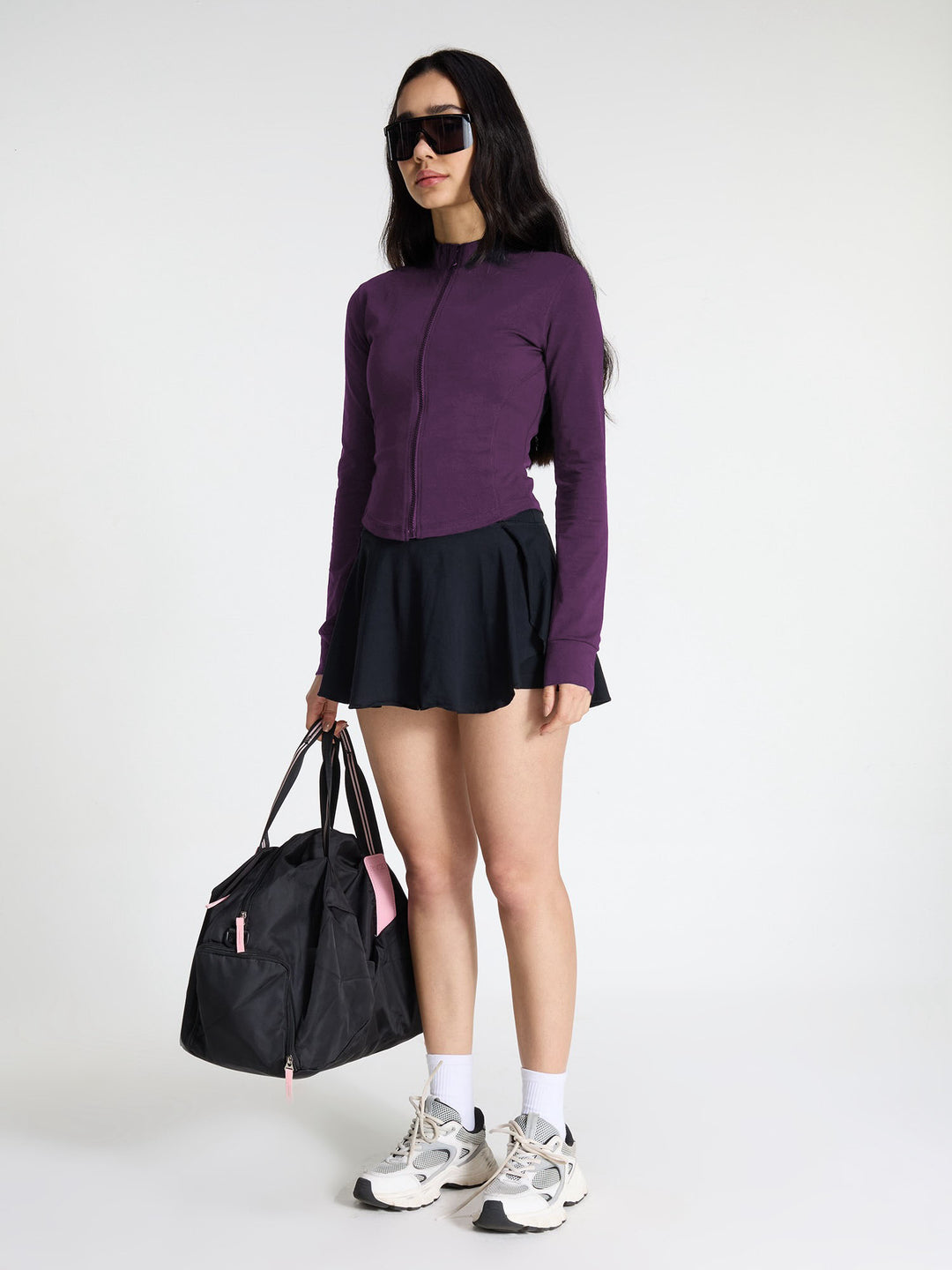 Plum Cotton Recovery Jacket