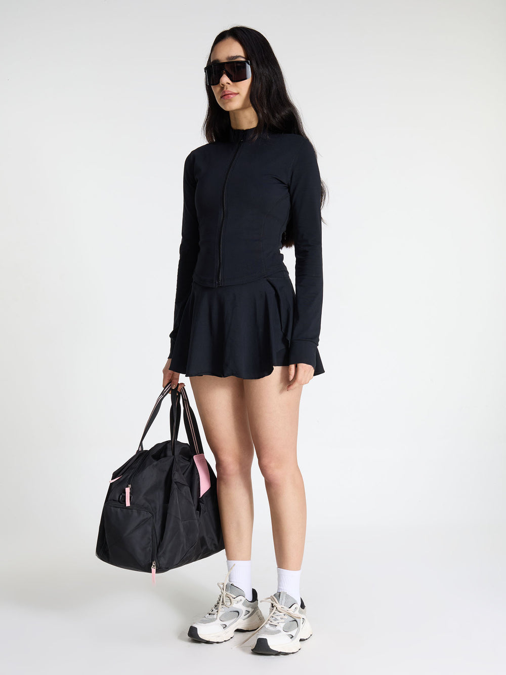 Black Cotton Recovery Jacket