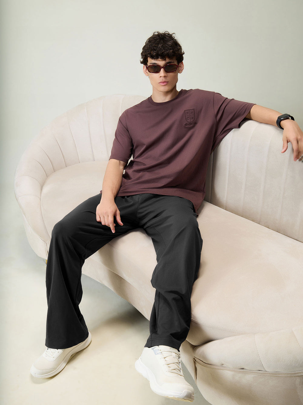 Black Wide Leg Joggers