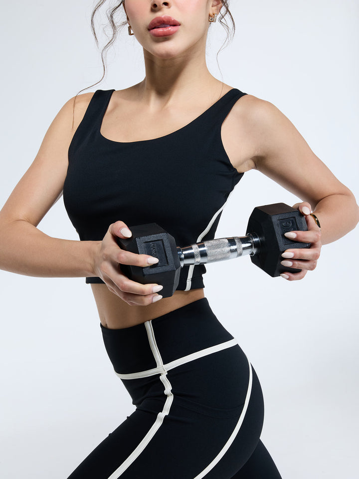 Aerial Contrast Leggings - Pack of 2