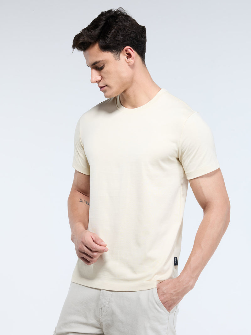Neutral Supima Crew Neck T-shirt - Pack of 2