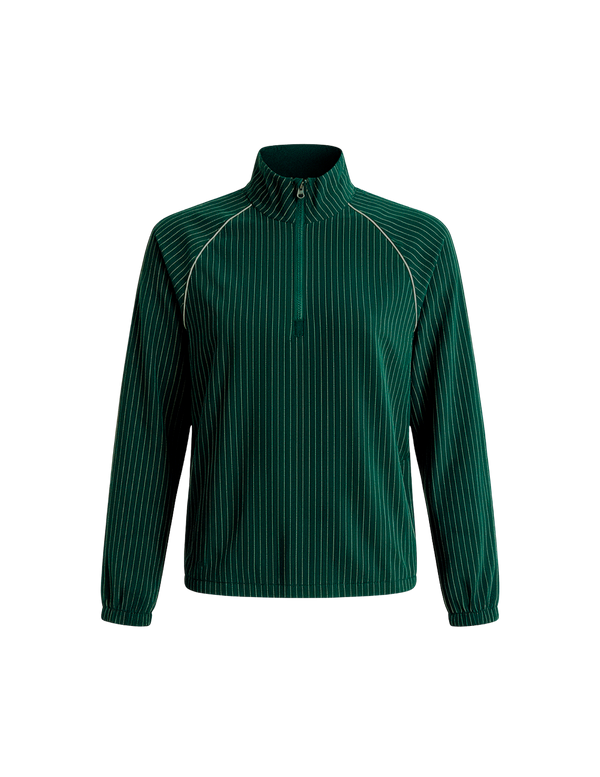Pine Stripe Rally Quarter Zip Jacket