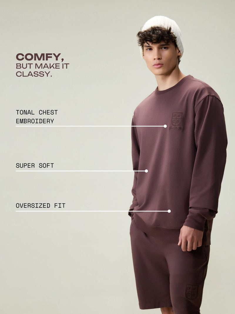 Brown Everywear Sweatshirt