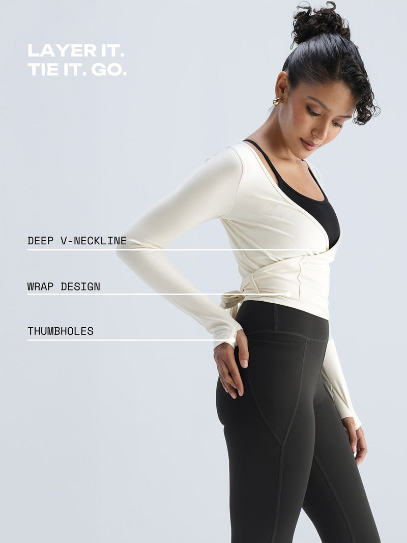 Ivory ADPT™ Wrap Top