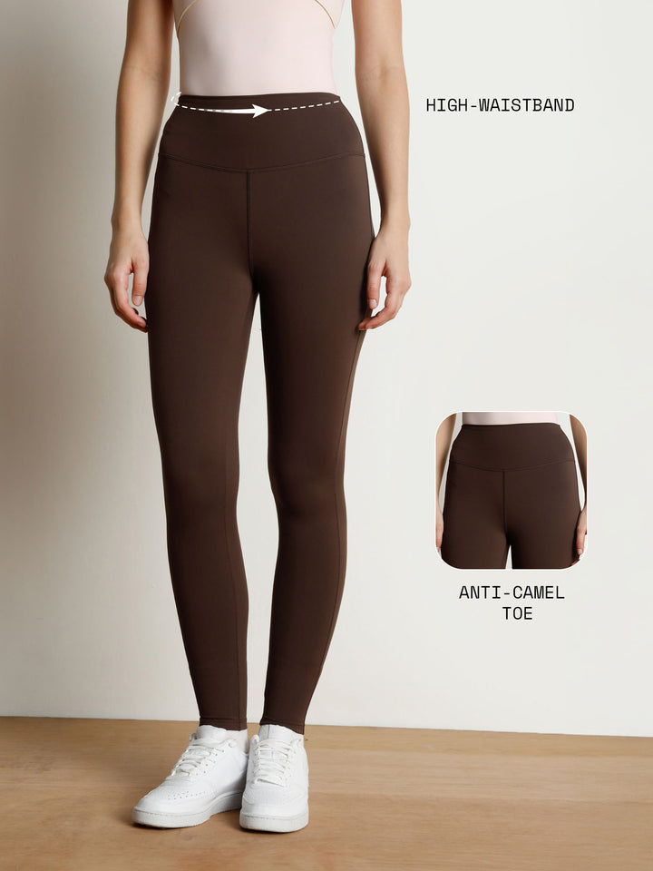 Brown Contour Snug Leggings