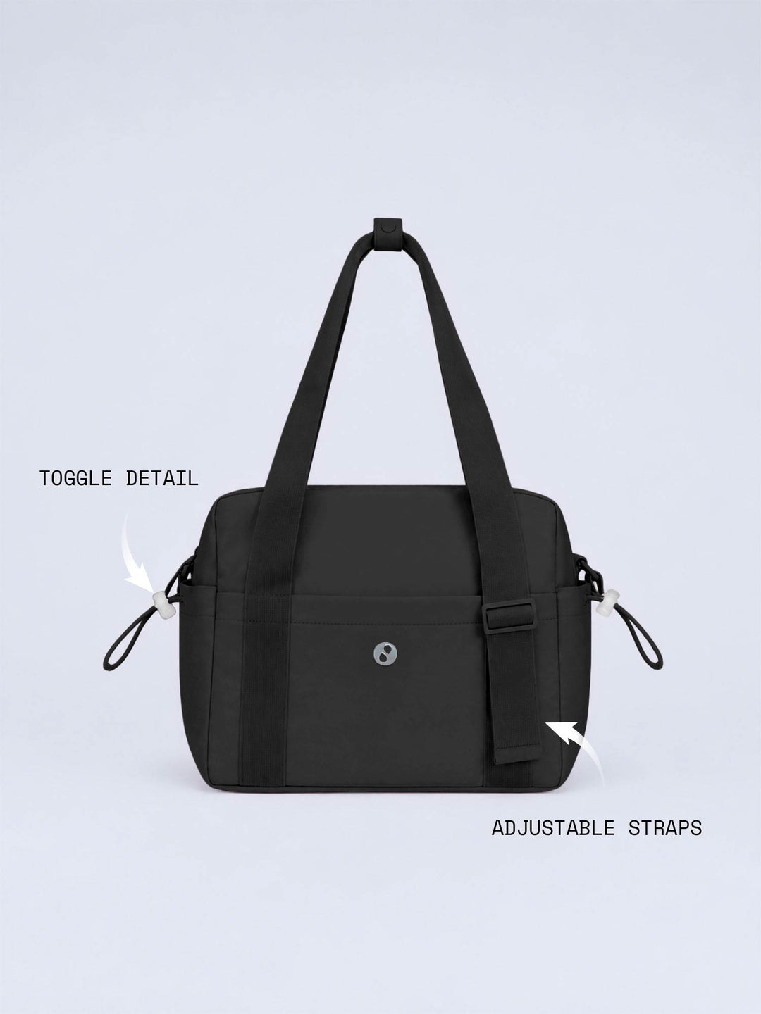 Black Studio Gym Bag