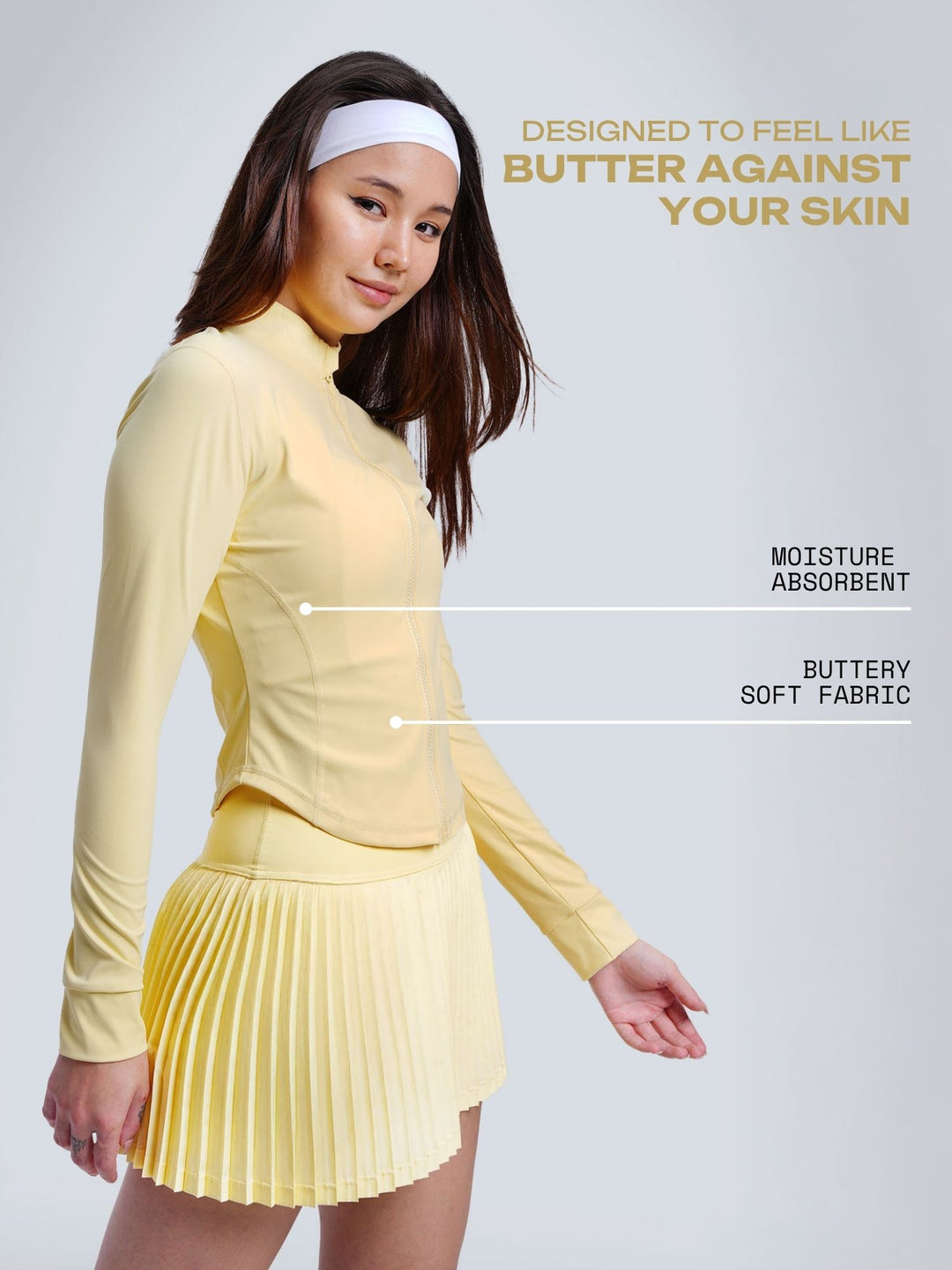 Butter Yellow Sculptor Jacket