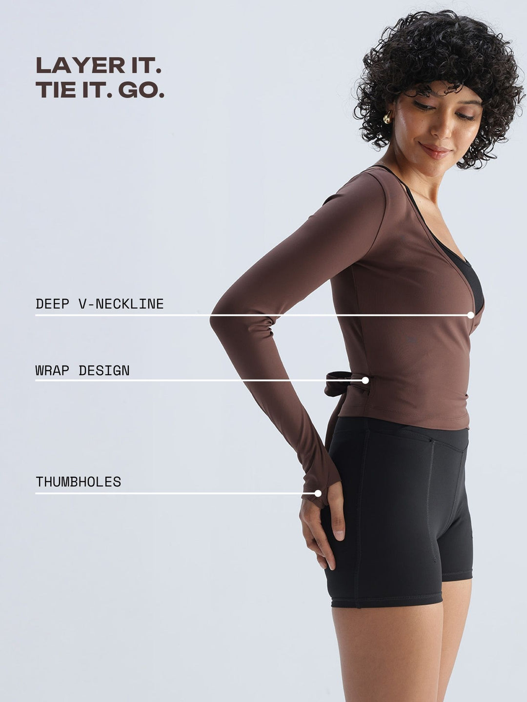 Toasted ADPT™ Wrap Top