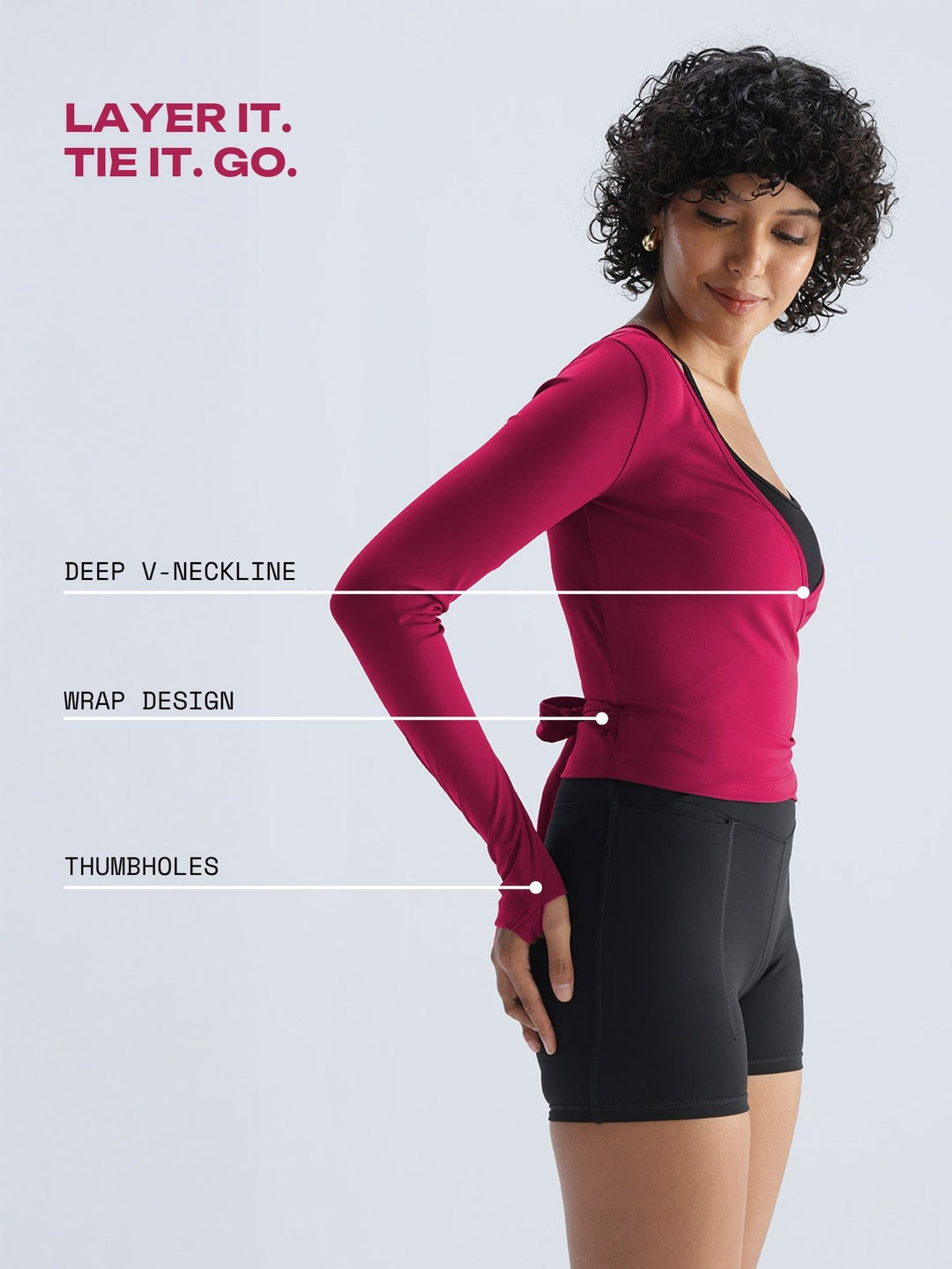 Ruby ADPT™ Wrap Top
