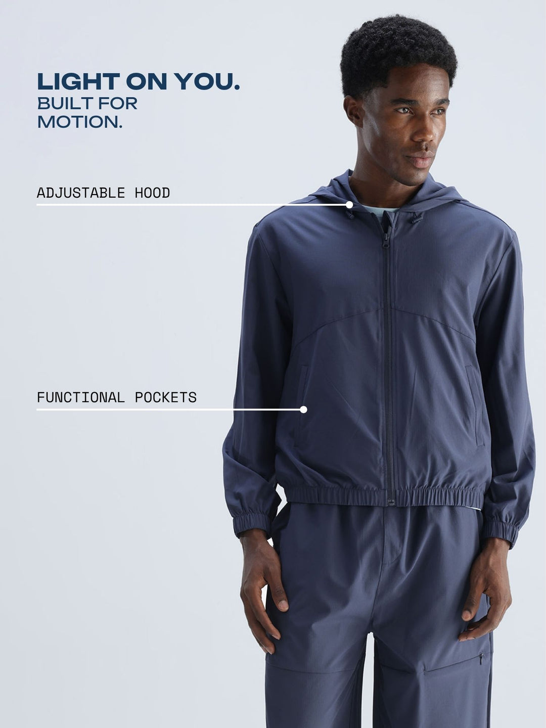 Navy Trailscape Jacket