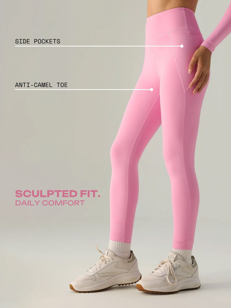 Pink Sculpt Core Leggings