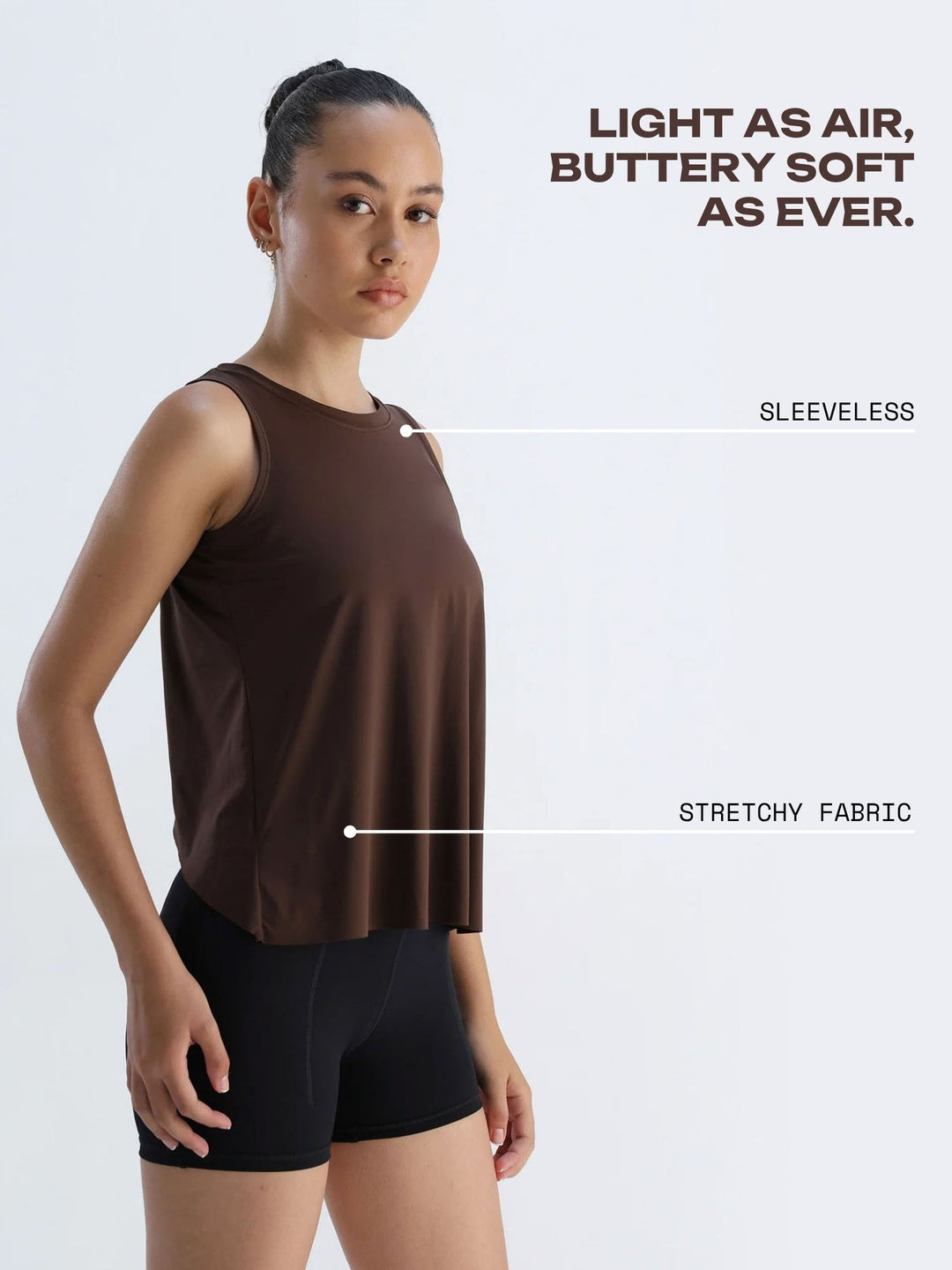 Brown Overlap Tank