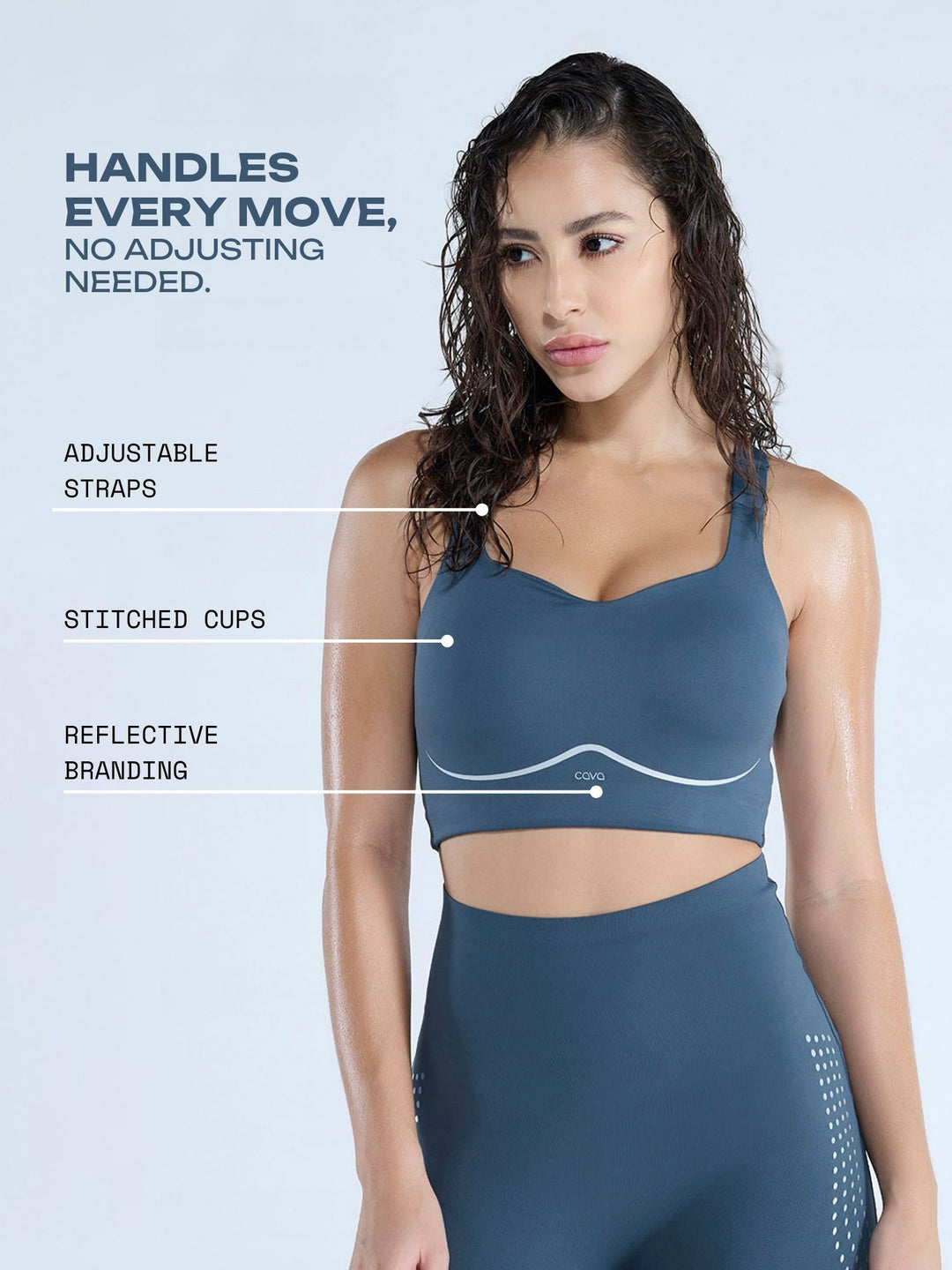Slate Studio Compression Sports Bra