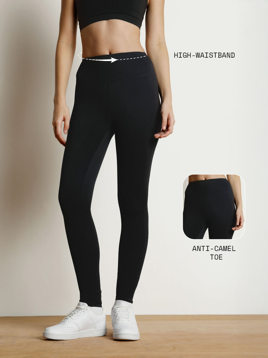 Black Contour Snug Leggings