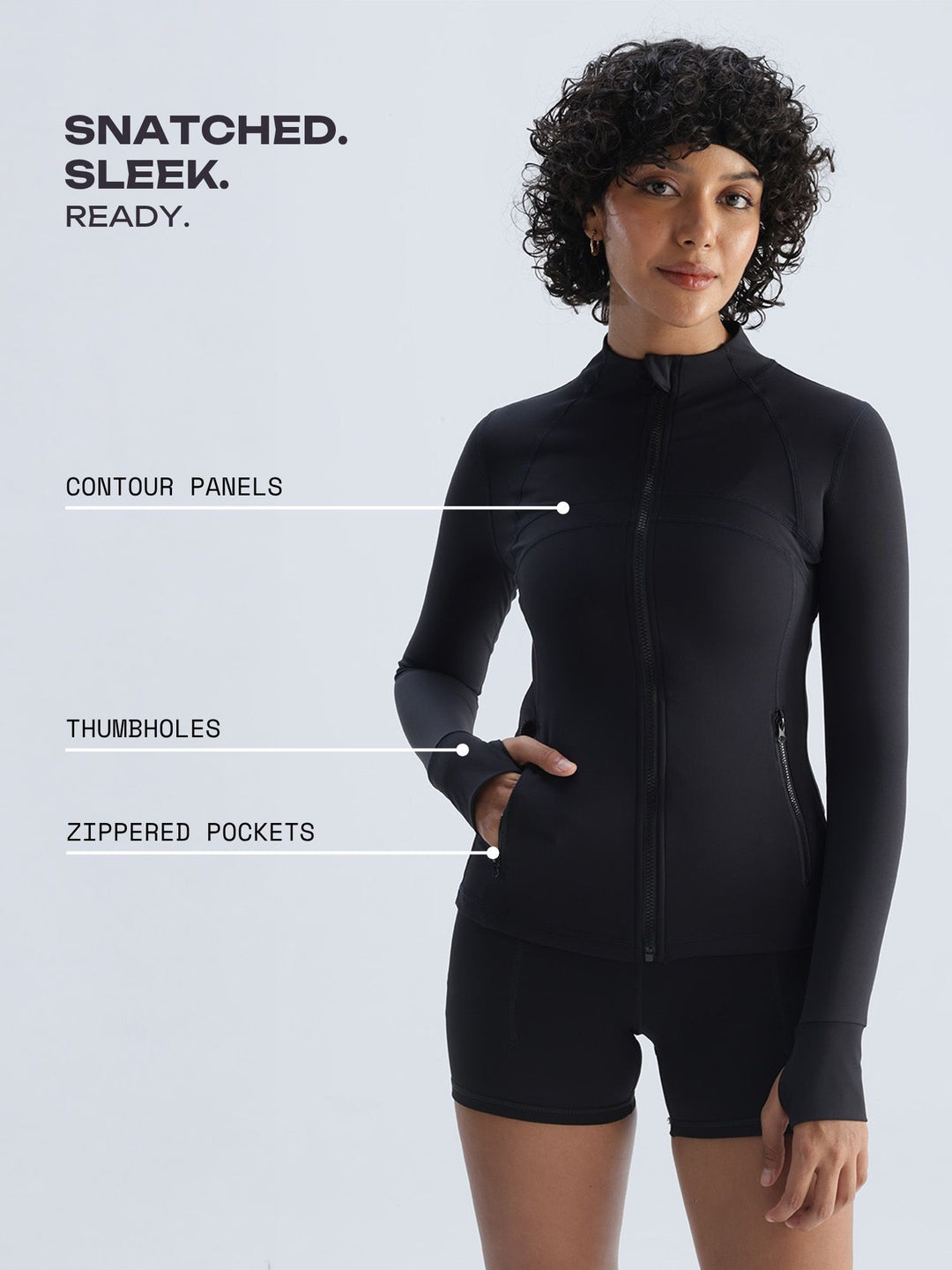 Black Contour Jacket