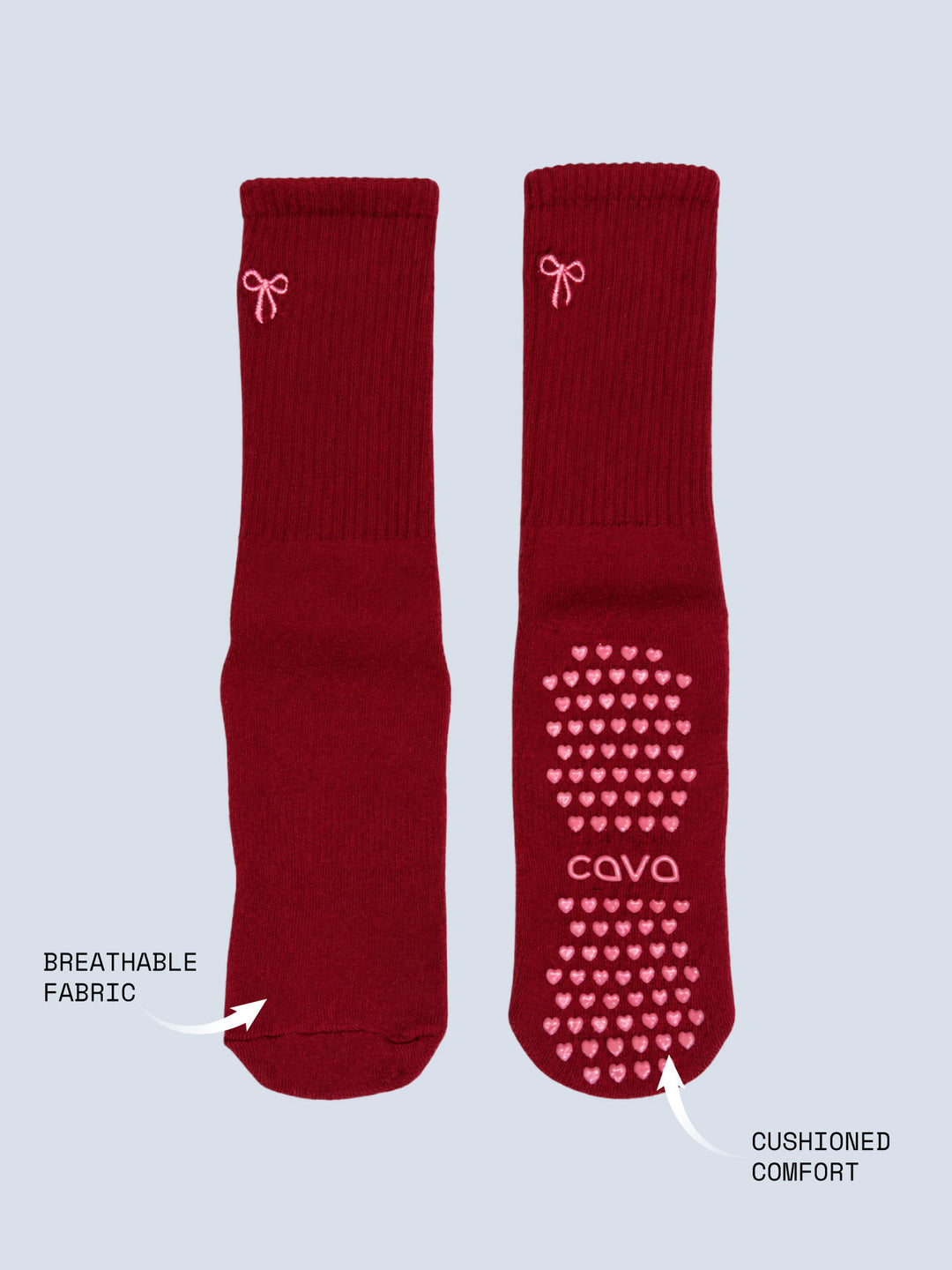 Cava Love Grip Socks - Pack of 3