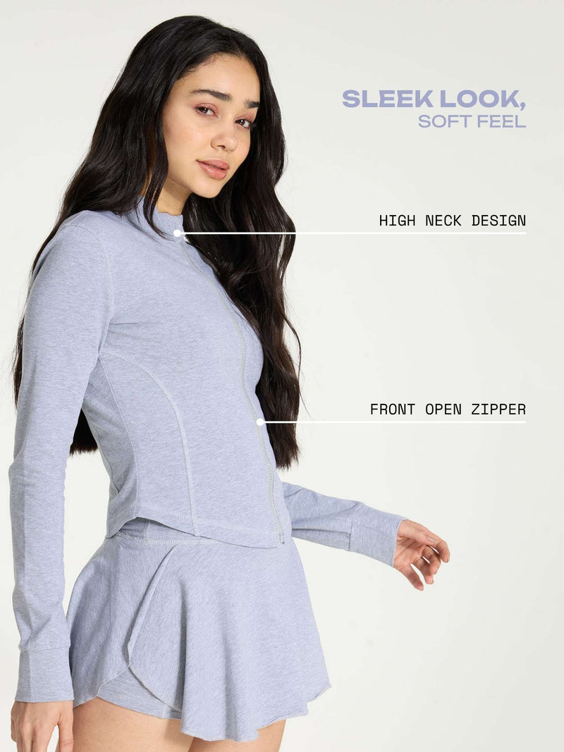 Grey Cotton Recovery Jacket