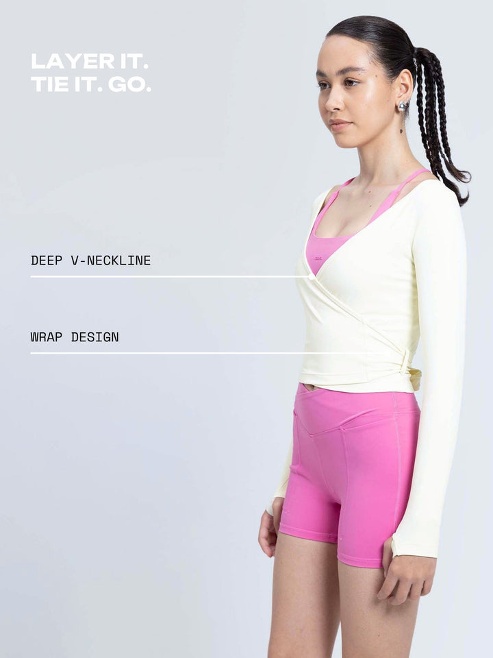 Ivory ADPT™ Wrap Top