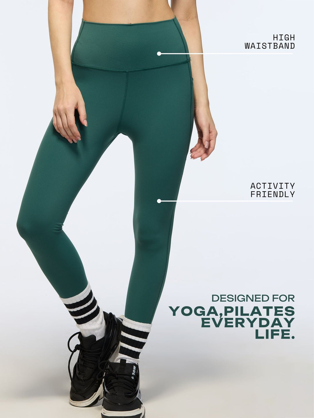 Green Aerial Leggings