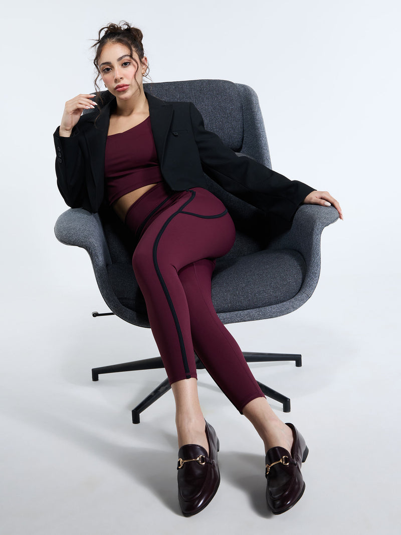 Aerial Contrast Leggings - Pack of 2