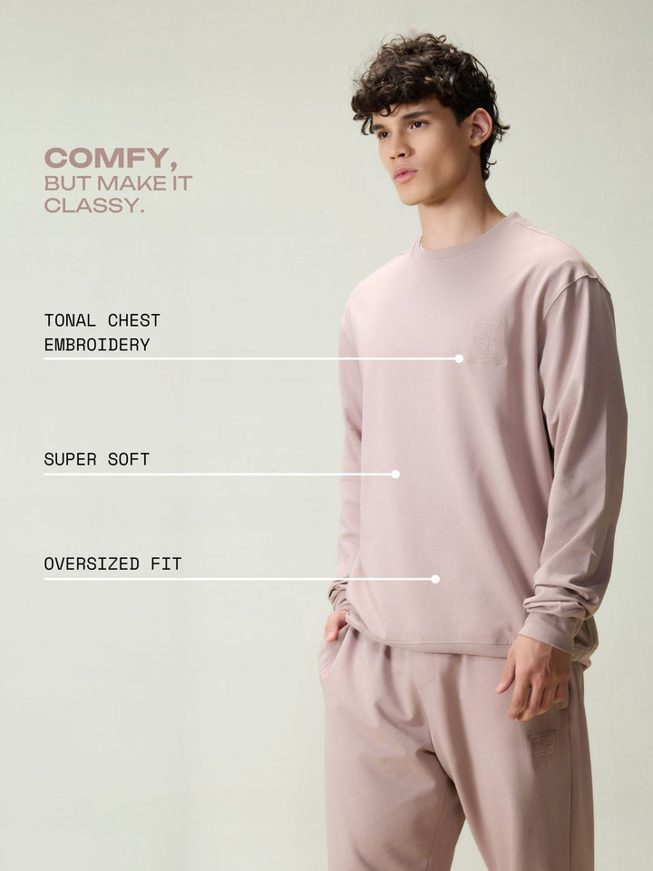 Dusty Pink Everywear Sweatshirt