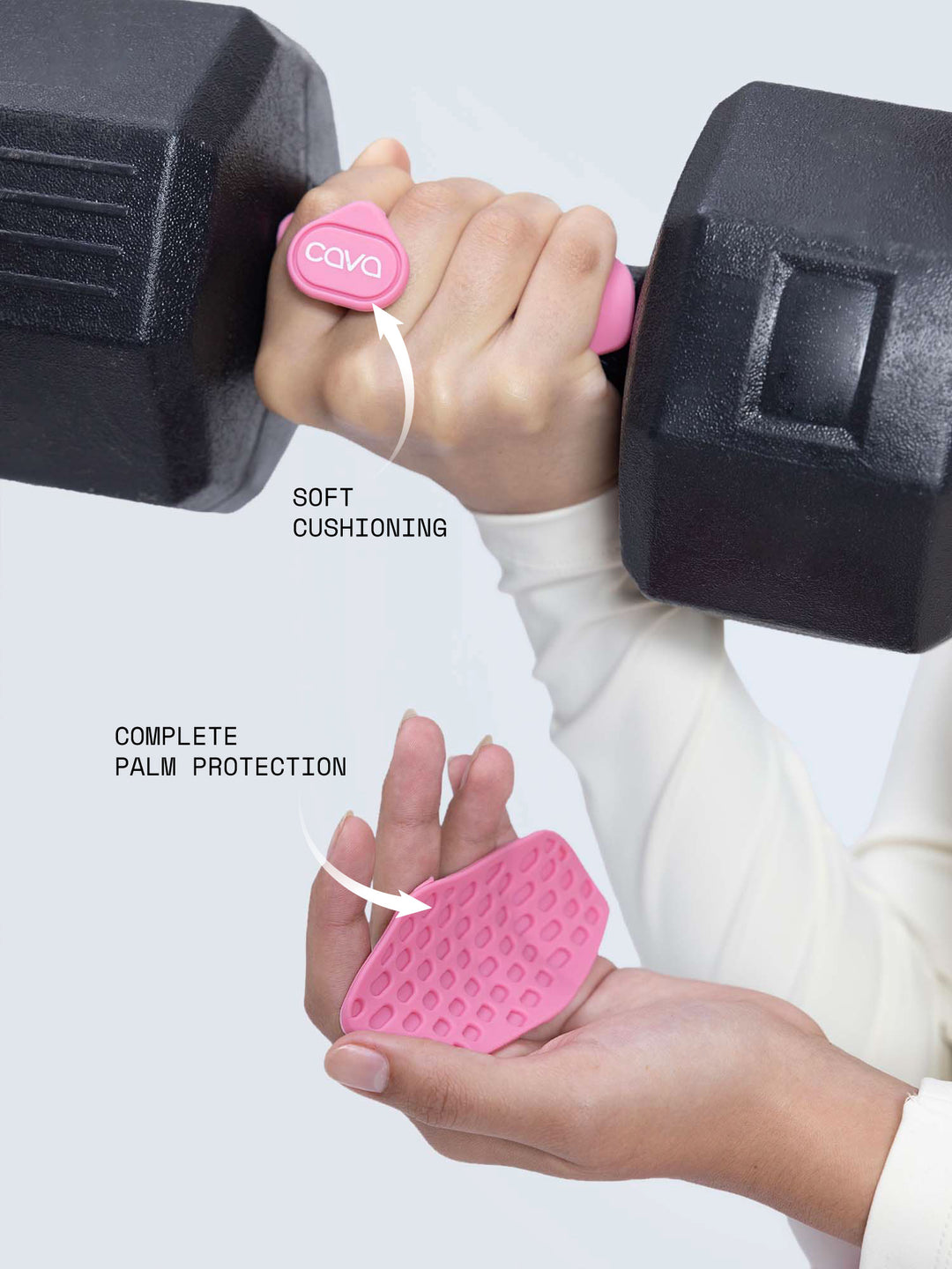 Pink Cava Training Hand Grips
