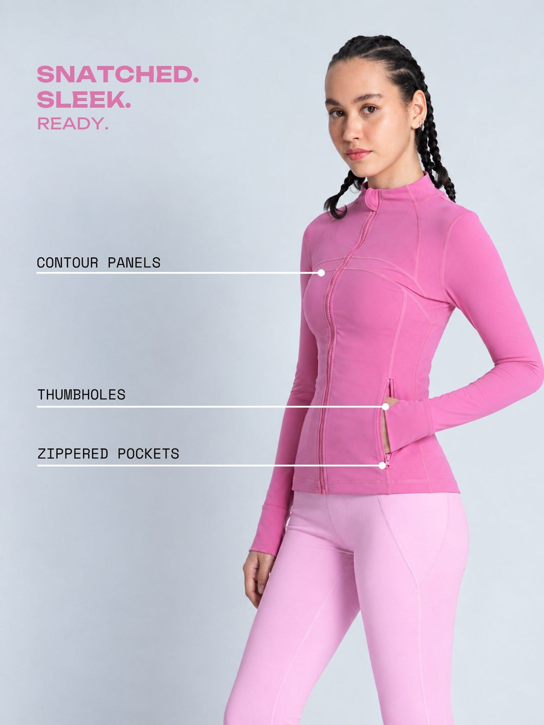 Pink Contour Jacket
