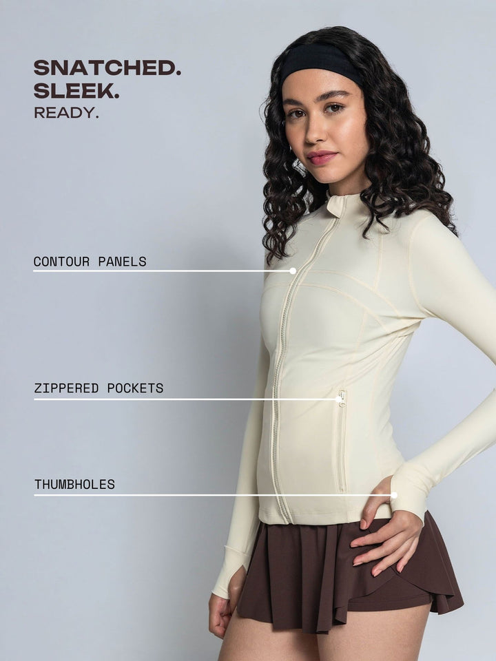 Ivory Contour Jacket