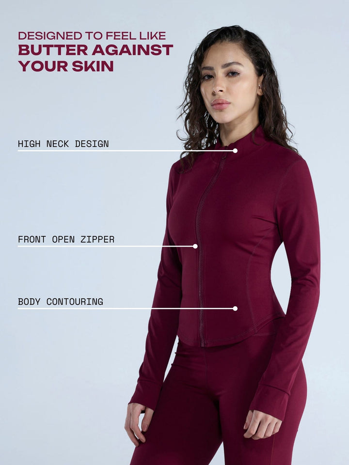 Cherry Sculptor Jacket