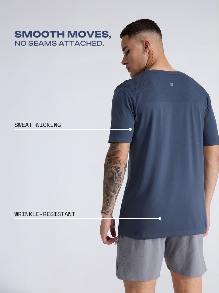 Ash Pulse Seamless Tee