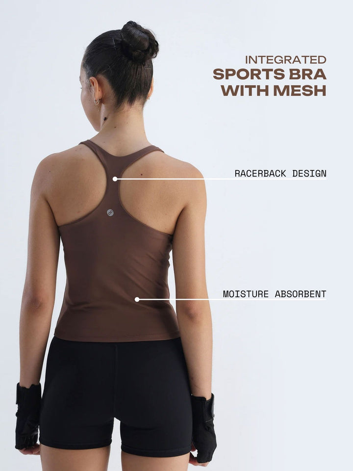 Toasted Racerback tank