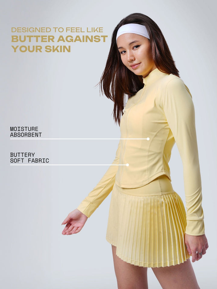 Butter Yellow Sculptor Jacket