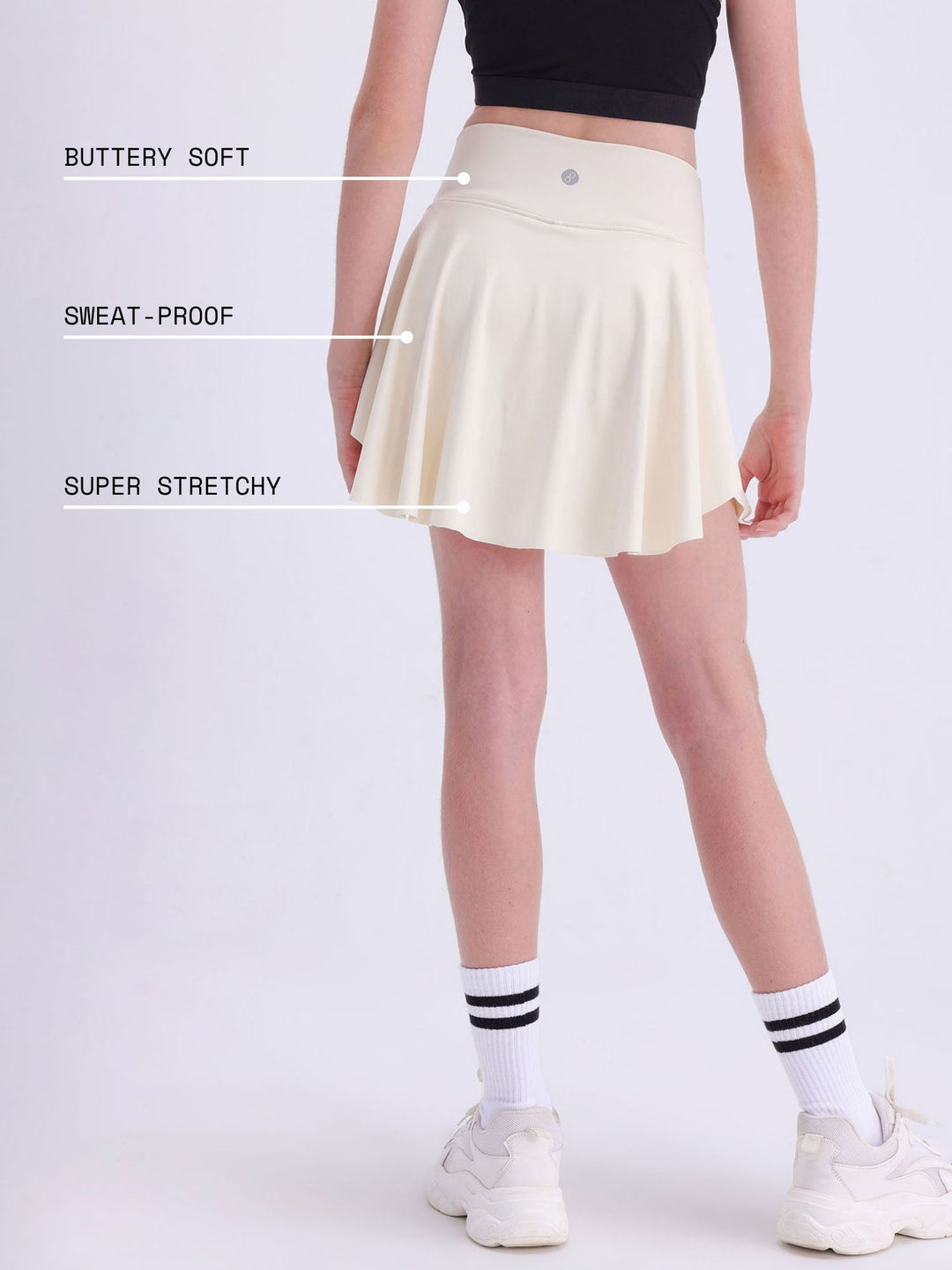 Ivory Next Gen Swirl Skorts