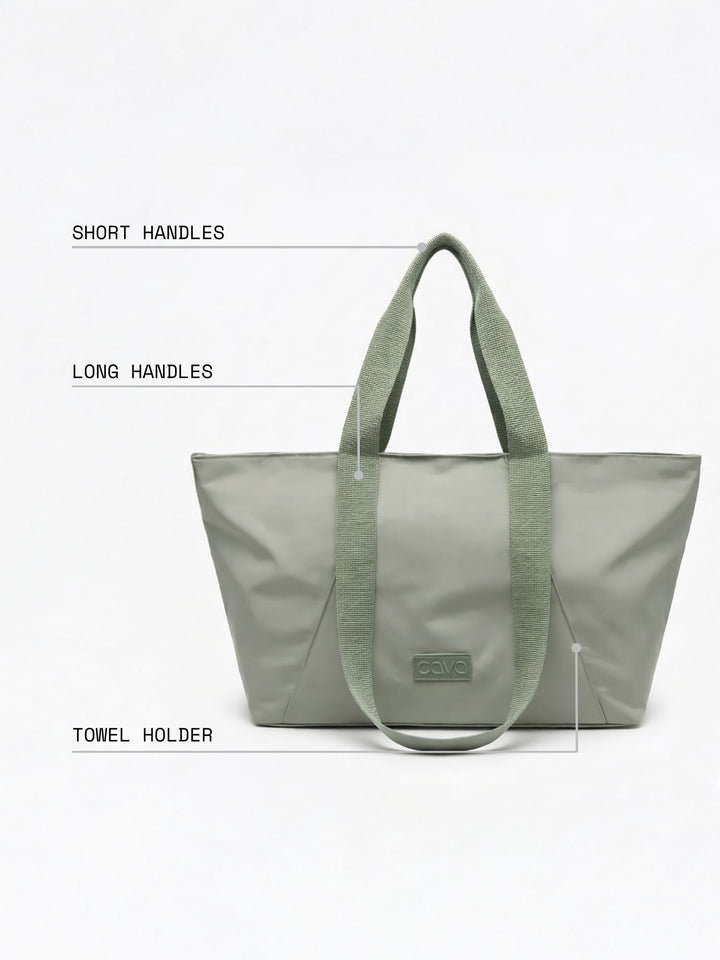 Sage Green Cava Essential Tote