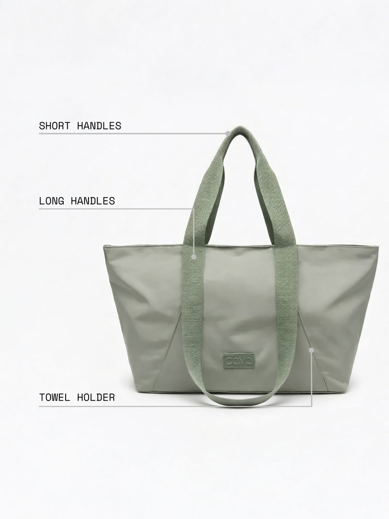 Sage Green Cava Essential Tote