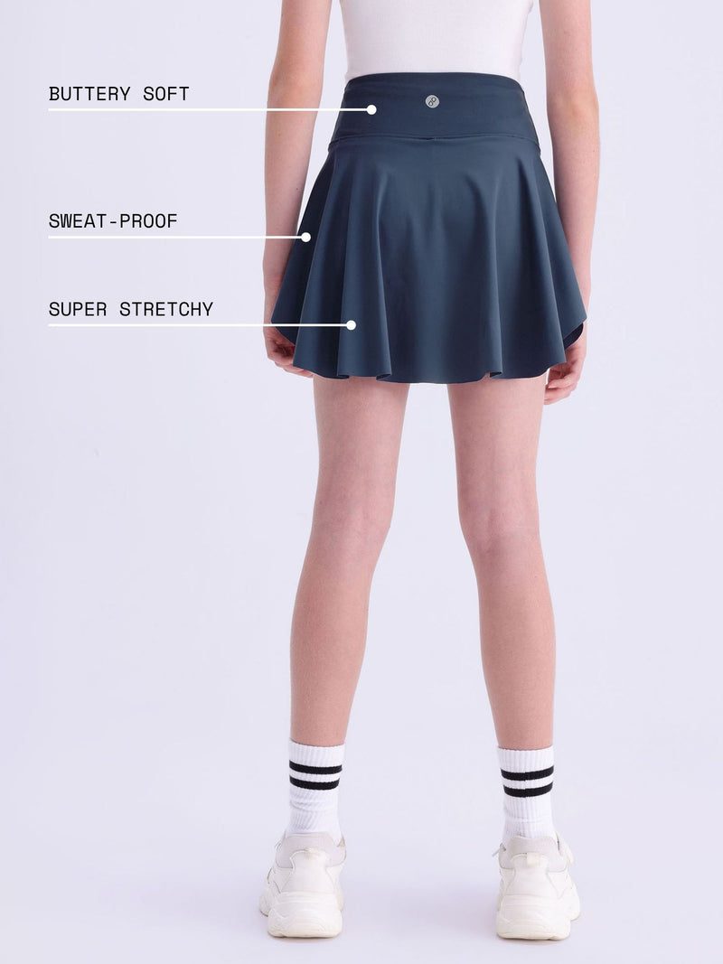 Steel Blue Next Gen Swirl Skorts