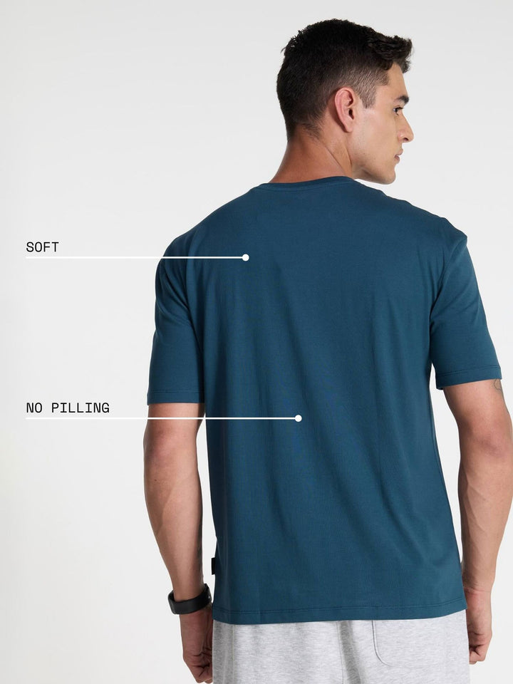 Jade Supima Crew Neck T-shirt - Relaxed Fit