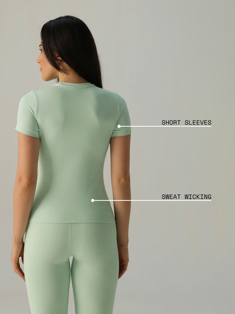 Mint Sculpt Core Top