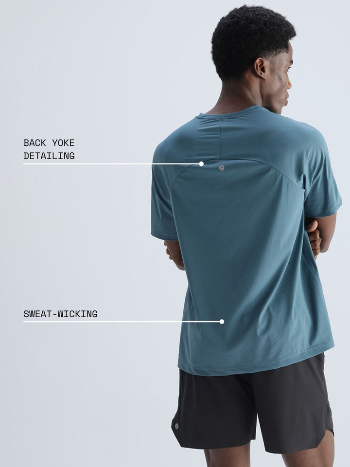 Teal Velocity Training Tee
