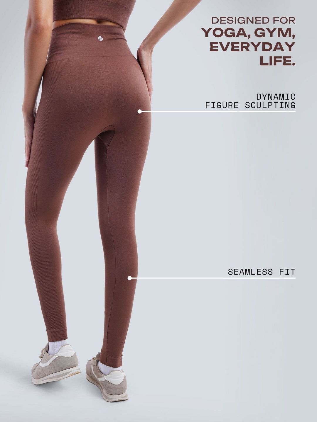 Brunette Sky-Rise Leggings