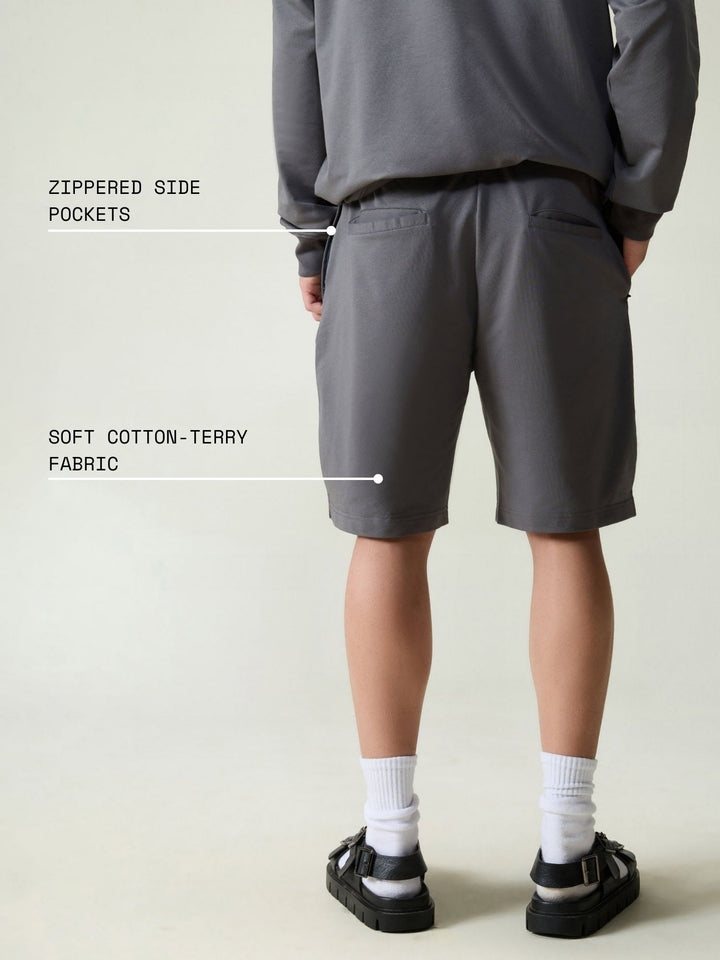 Shadow Cotton Leisure Shorts