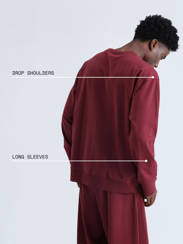 Maroon Everywear Sweatshirt