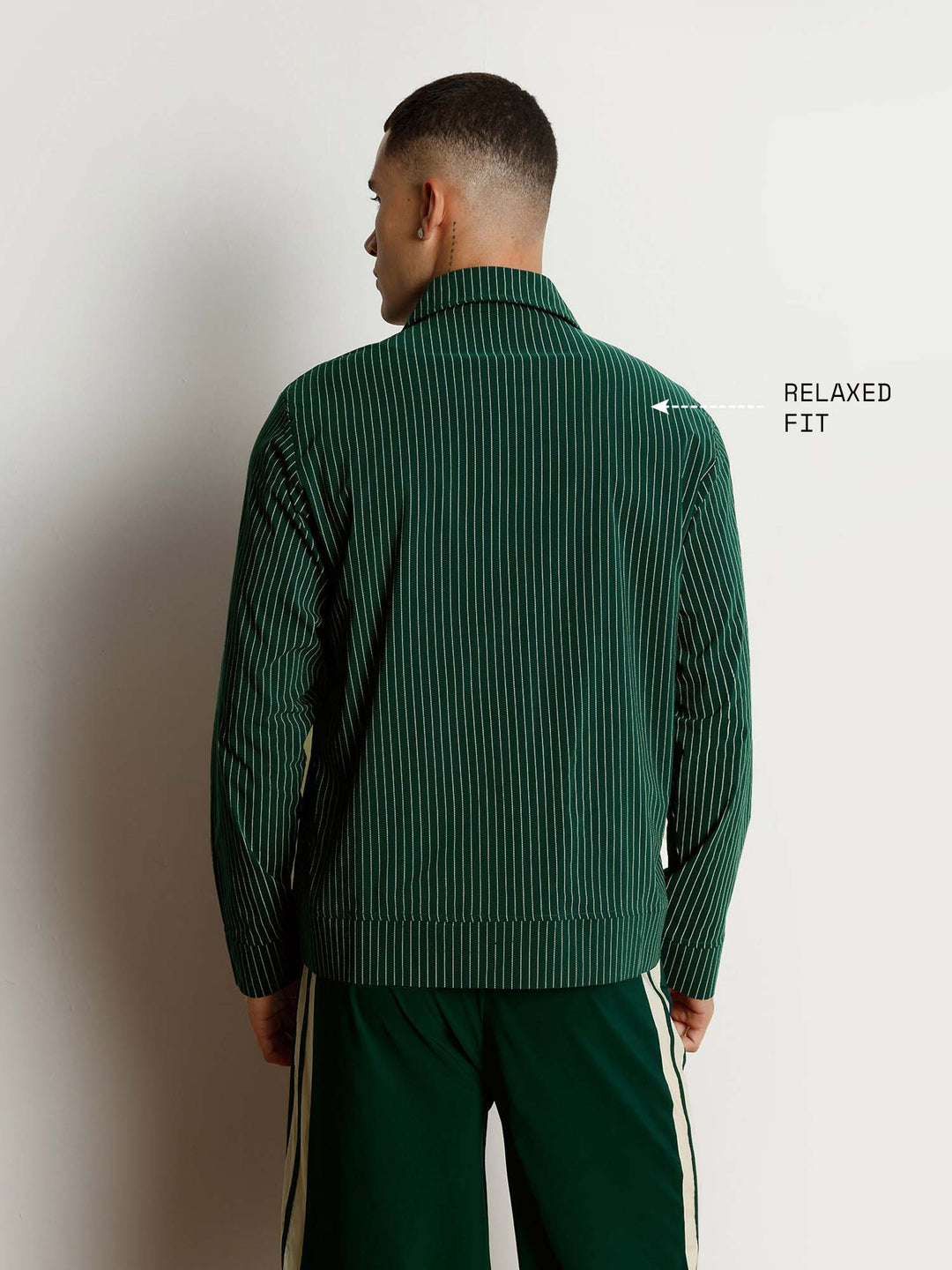 Pine Striped Shacket