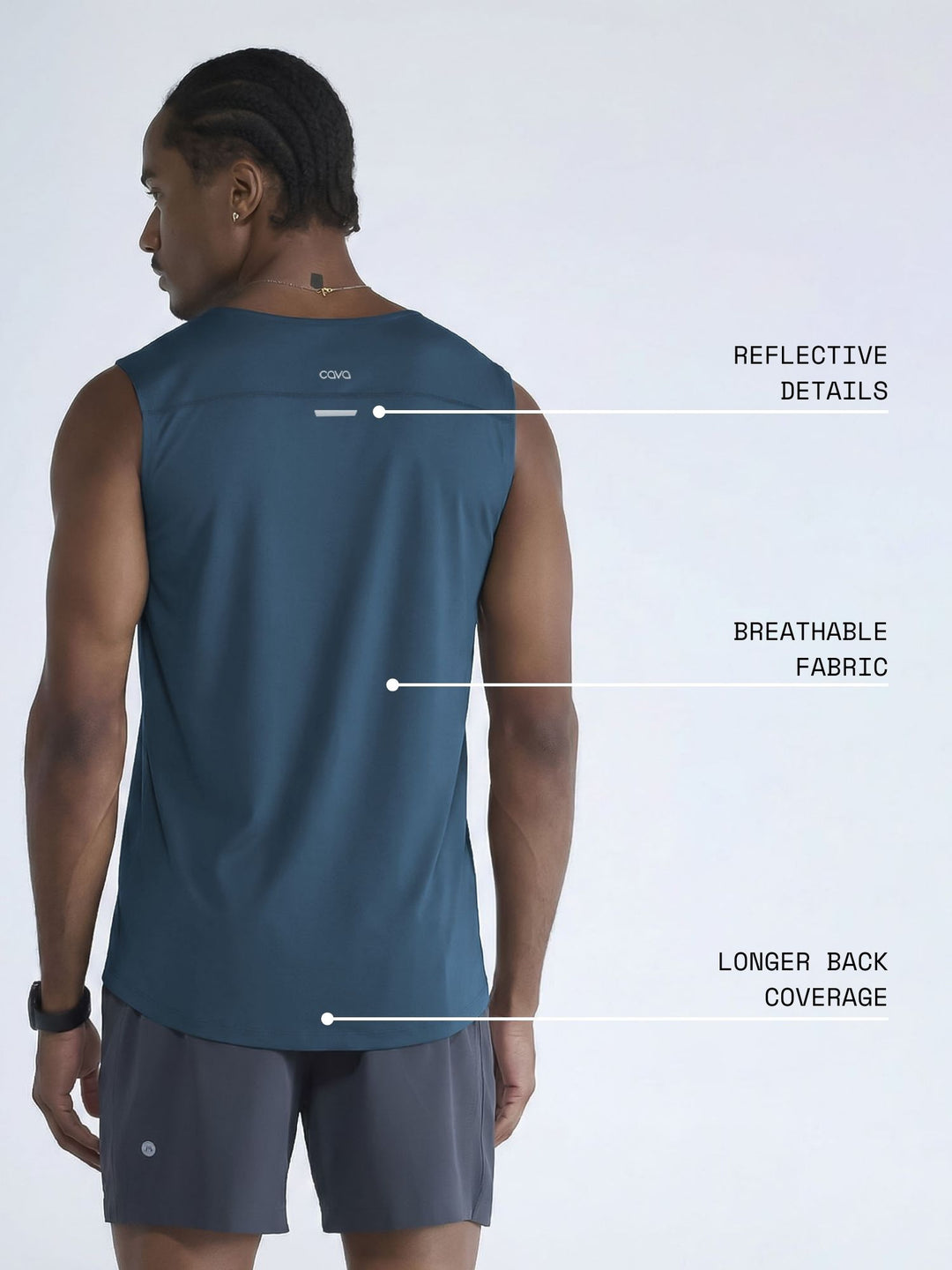 Slate Ozone Sleeveless Tank