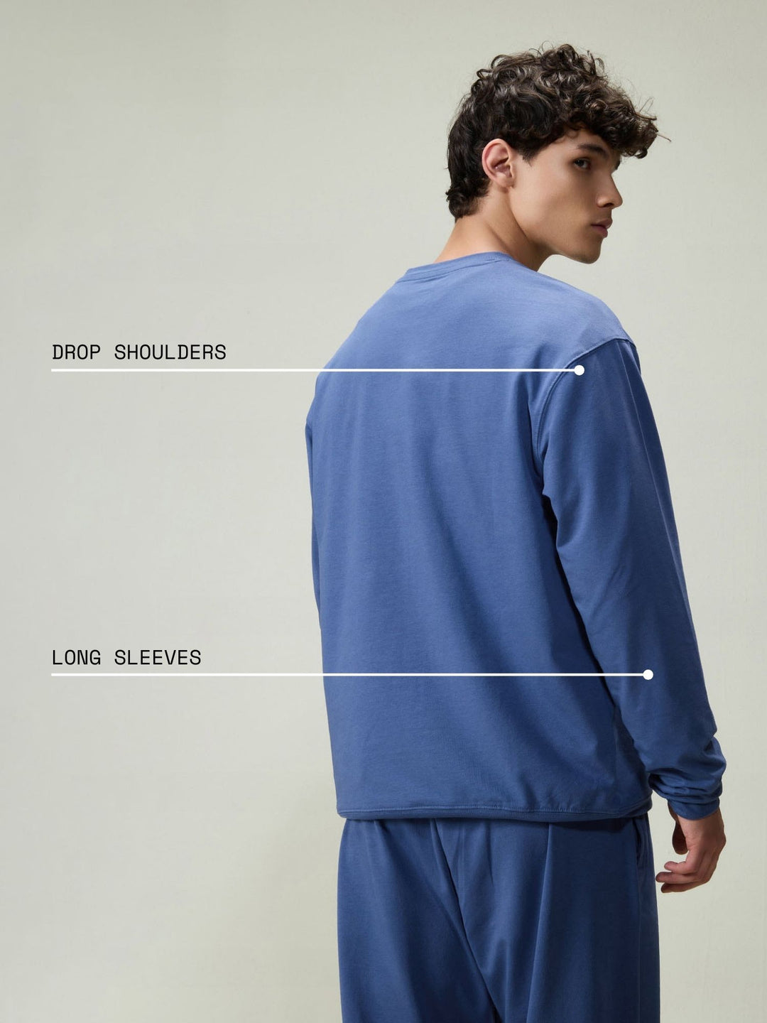 Blue Everywear Sweatshirt